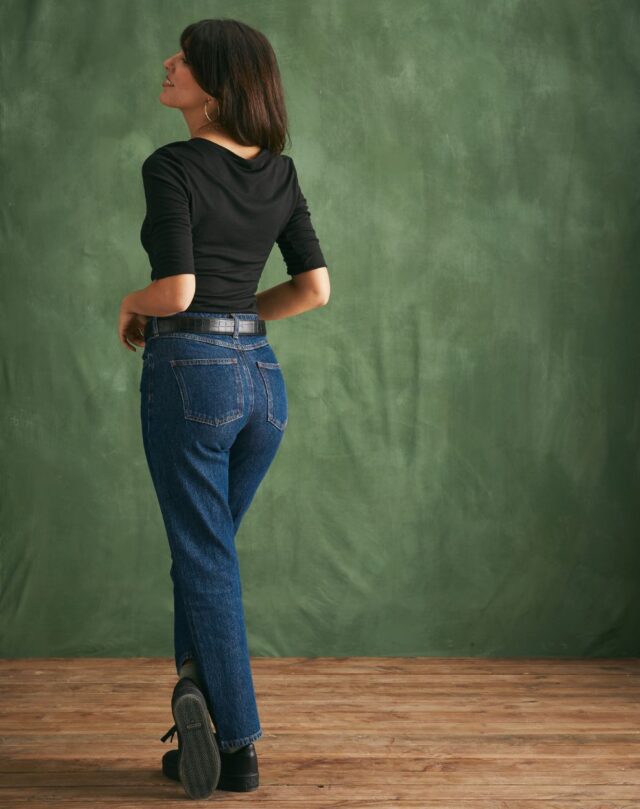 Lemahieu - T-shirt Laine Mérinos Femme - Noir - Femme