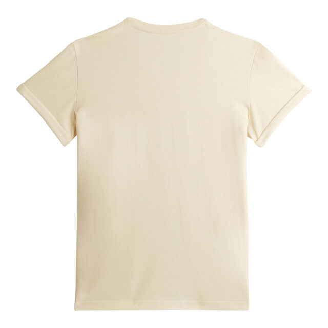 Lemahieu - T-shirt manches à revers en coton bio 180 g - Femme