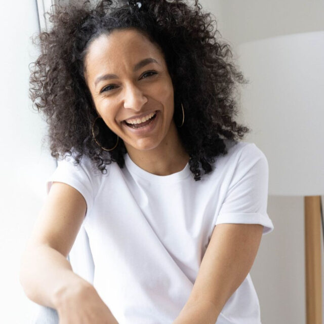 Lemahieu - T-shirt manches à revers en coton bio 180 g - Femme