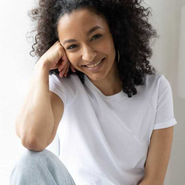 Lemahieu - T-shirt manches à revers en coton bio 180 g - Femme