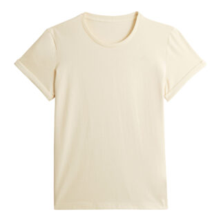 Maison Lemahieu - T-shirt manches à revers en coton bio 180 g – Femme