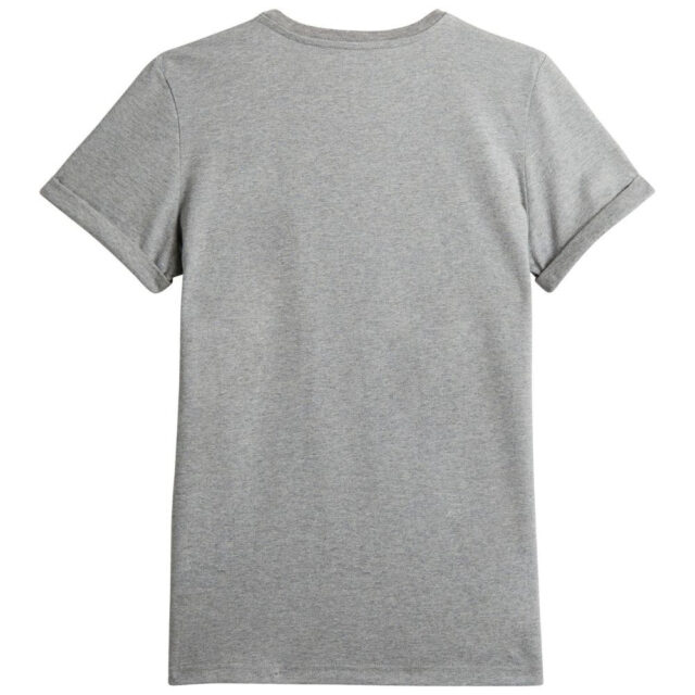 Lemahieu - T-shirt manches à revers en coton bio 180 g - Femme