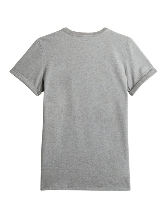 Lemahieu - T-shirt manches à revers en coton bio 180 g - Femme