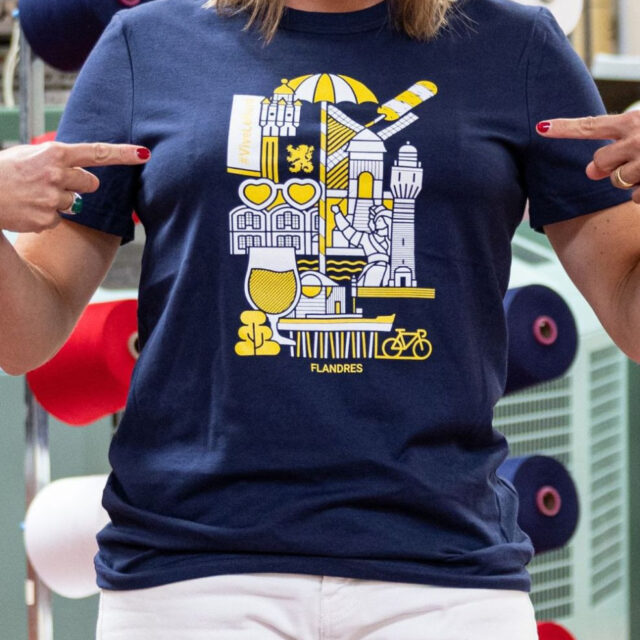 Lemahieu - T-shirt n°2 Les Flandres - Unisexe - Unisexe