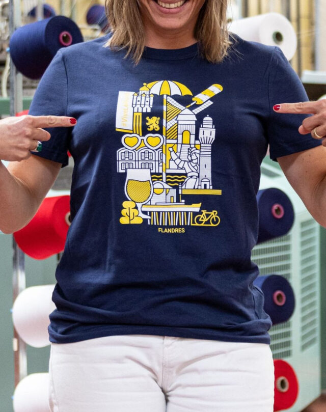 Lemahieu - T-shirt n°2 Les Flandres - Unisexe - Unisexe