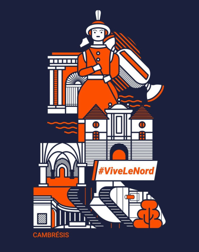 Lemahieu - T-shirt n°3 Le Cambresis - Unisexe - Unisexe