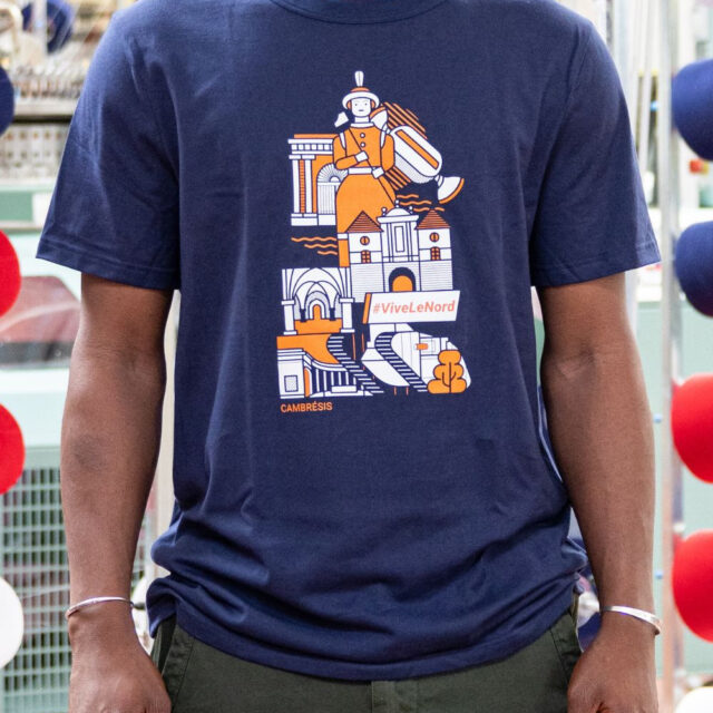 Lemahieu - T-shirt n°3 Le Cambresis - Unisexe - Unisexe