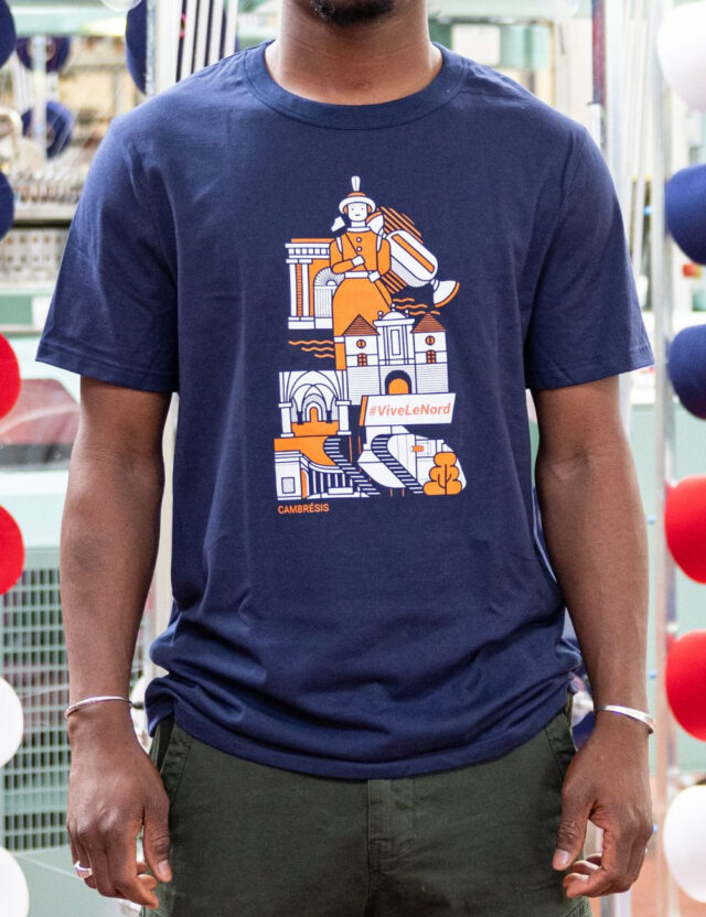 Lemahieu - T-shirt n°3 Le Cambresis - Unisexe - Unisexe