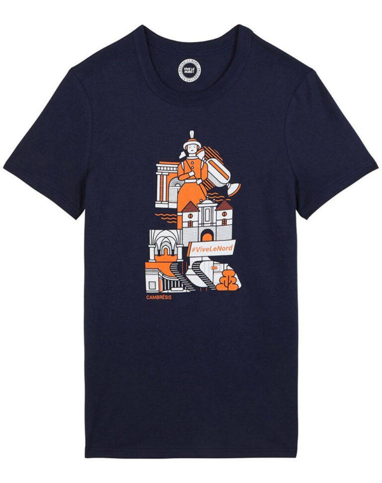 Lemahieu - T-shirt n°3 Le Cambresis - Unisexe - Unisexe