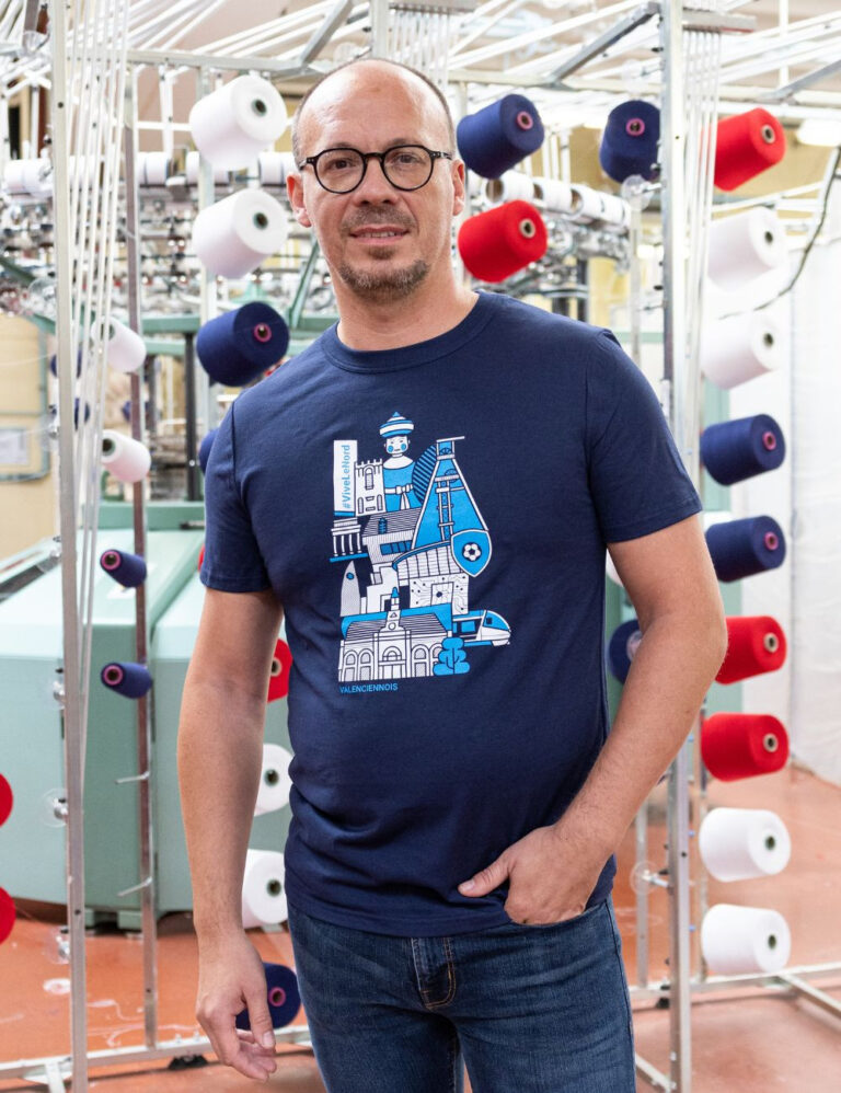 Lemahieu - T-shirt n°4 Le Valenciennois - Unisexe - Unisexe