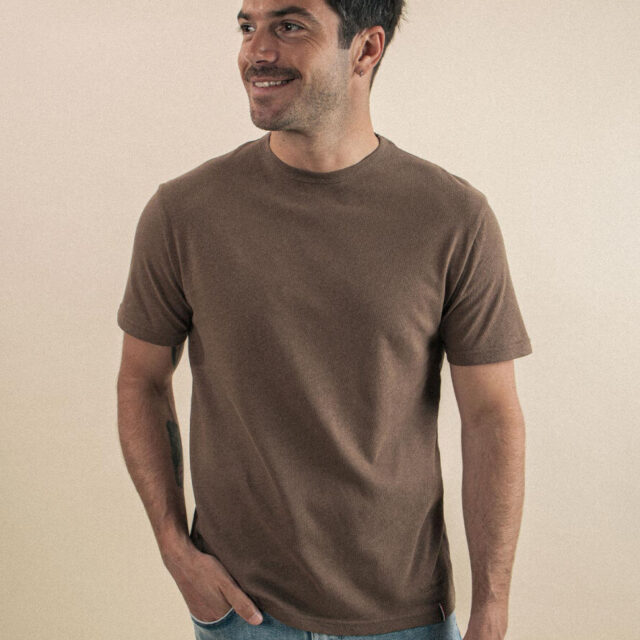 Montlimart - T-SHIRT TAPIO MARRON