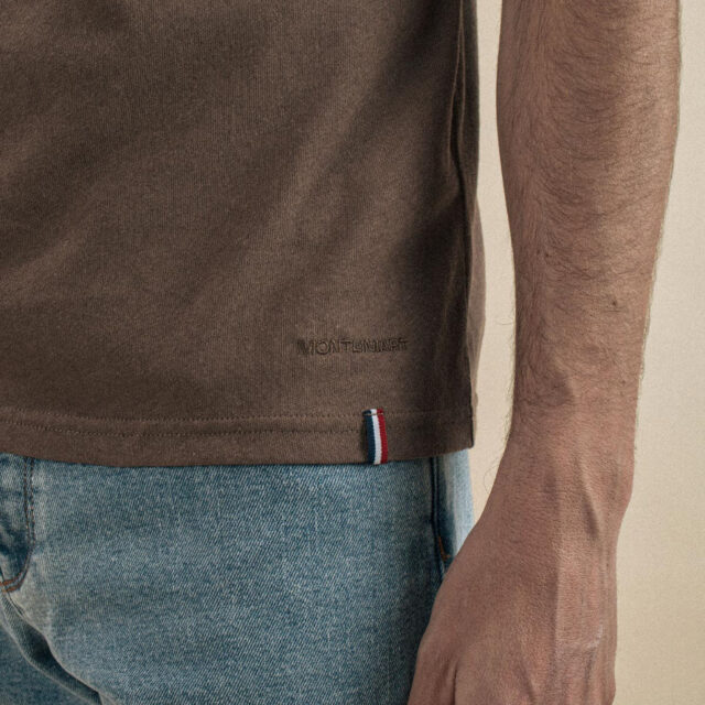 Montlimart - T-SHIRT TAPIO MARRON