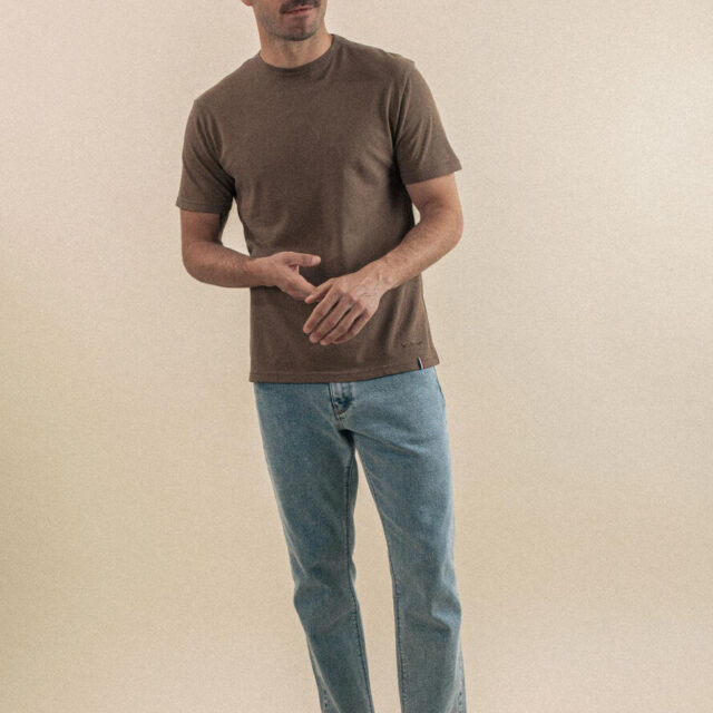 Montlimart - T-SHIRT TAPIO MARRON