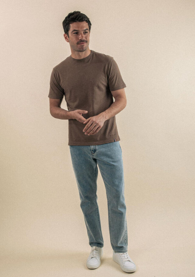 Montlimart - T-SHIRT TAPIO MARRON