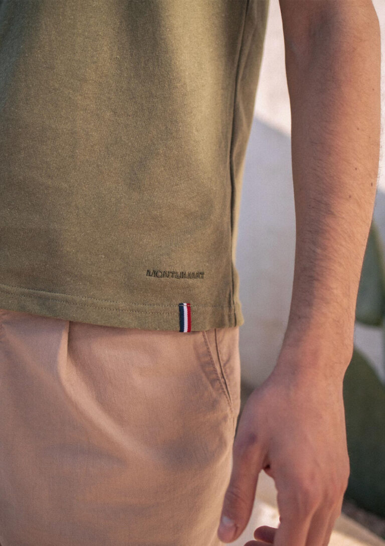 Montlimart - T-SHIRT TAPIO VERT