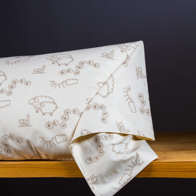 Ardelaine - Taie pour Traversin en coton bio