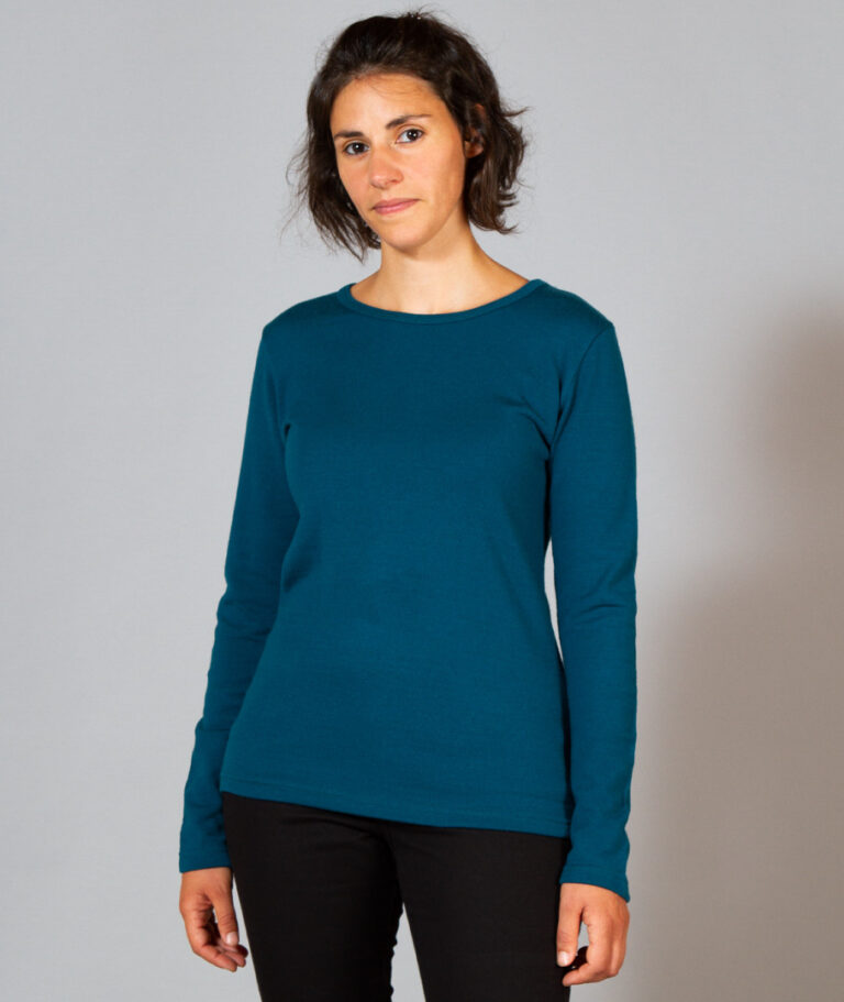 Ardelaine - T-Shirt manches longues femme en laine mérinos
