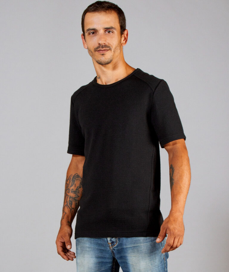 Ardelaine - T-Shirt manches courtes homme en laine mérinos