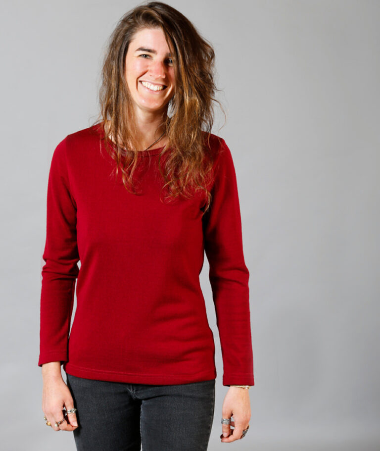 Ardelaine - T-Shirt manches longues femme en laine mérinos