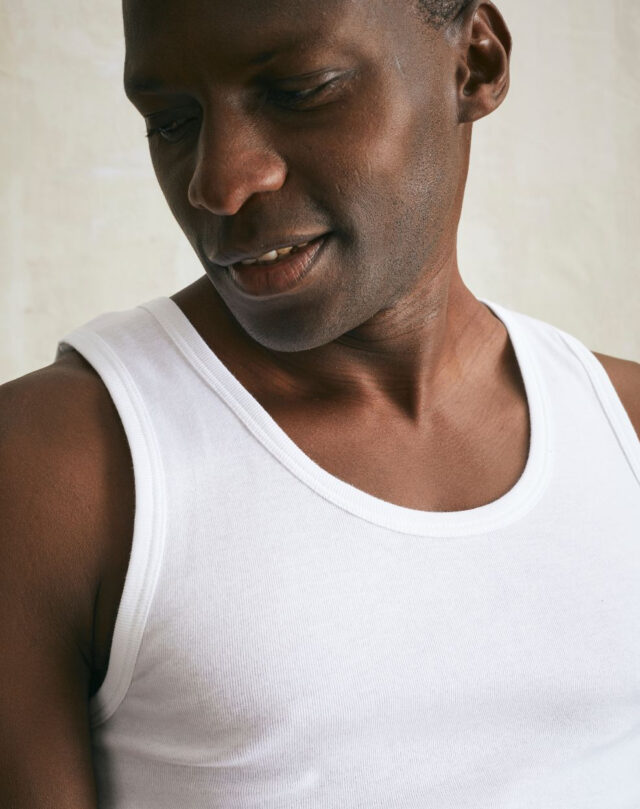 Lemahieu - Débardeur Marcel en Coton BIO - Blanc - Homme