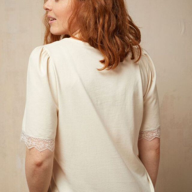 Lemahieu - Top à manches 3/4 Dentelle - Femme