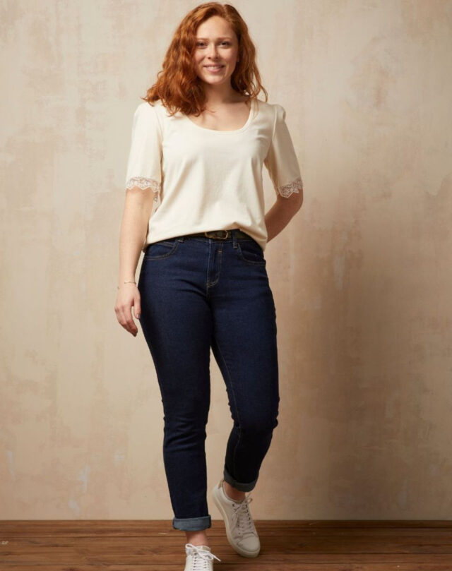 Lemahieu - Top à manches 3/4 Dentelle - Femme