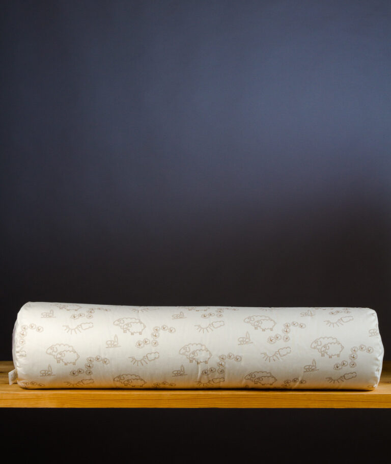 Ardelaine - Traversin classique rond en laine