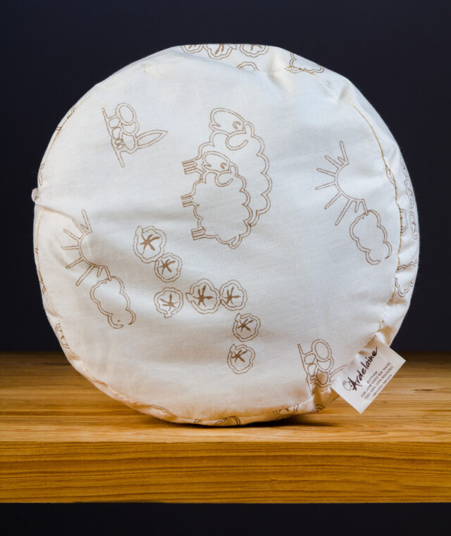 Ardelaine - Traversin classique rond en laine