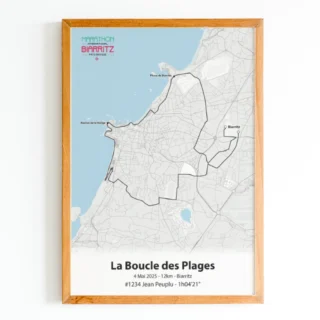 The Post Trace - 14km  Marathon de Biarritz