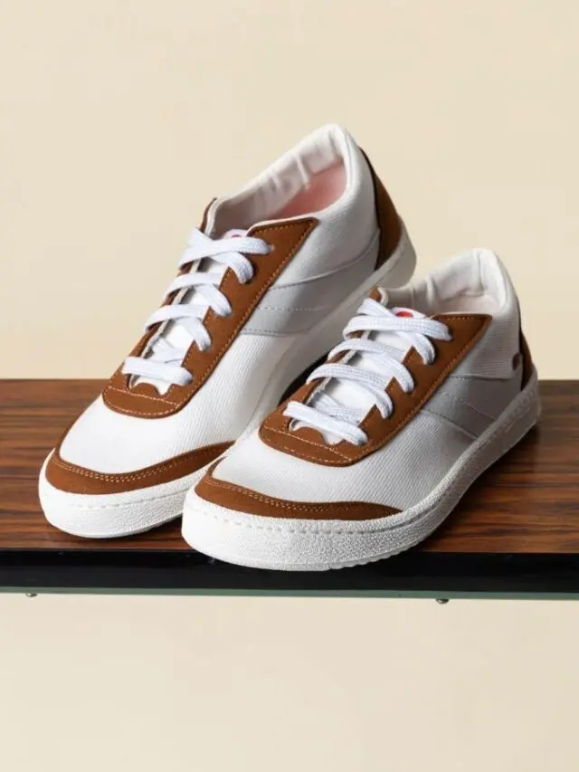 1083 - SNEAKERS VEGAN 901V microfibre ecru bleu glacier Unisexe