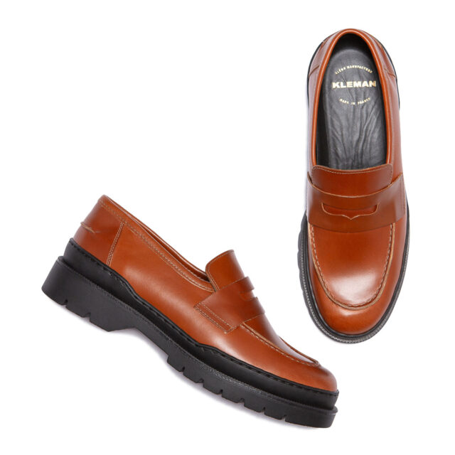 KLEMAN - Mocassin ACCORE M VGT Marron