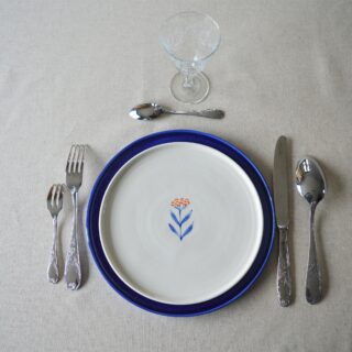 Maison Primavera - Assiette à dessert Flora  motif Primavera