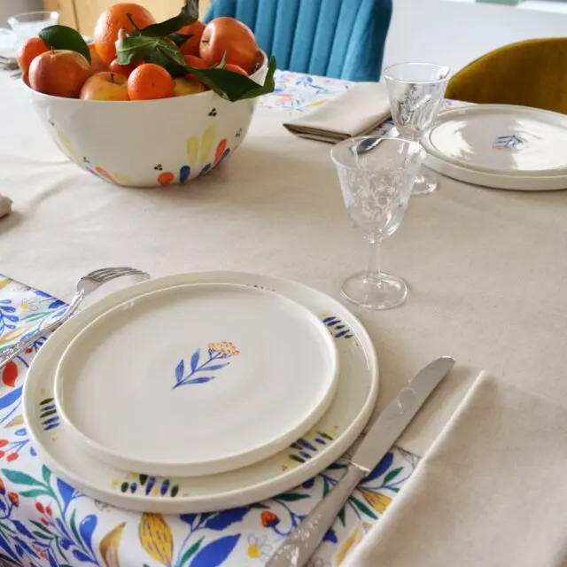 Maison Primavera - Chemin de table – naturel Primavera