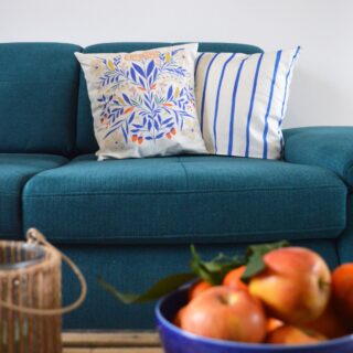 Maison Primavera - Coussin Galanthus – motif Primavera