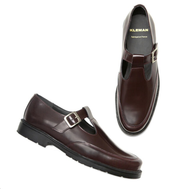 KLEMAN - Sandale DAISYOR Bordeaux