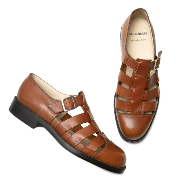 KLEMAN - SANDALE-NUPIEDS DIMORI OAK Orange