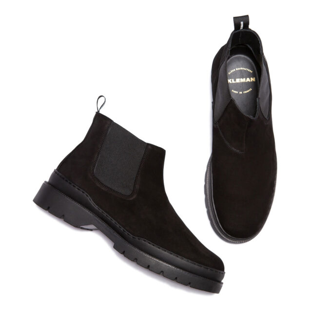 KLEMAN - BOOTS-BOTTINE ESCADRON N NOIR