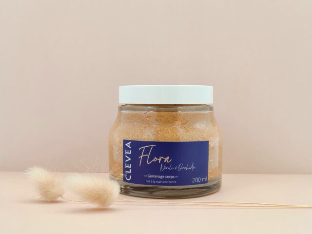 Clevea - Flora - Gommage corps "Néroli Orchidée"