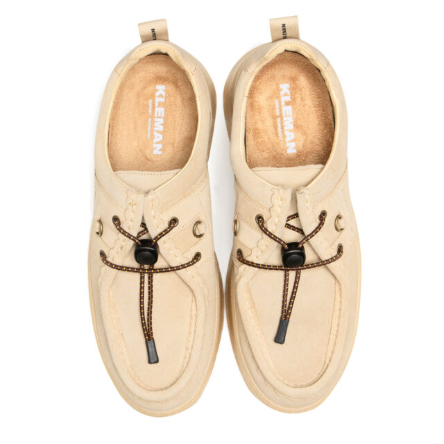 KLEMAN - Baskets GRANITE VM Beige