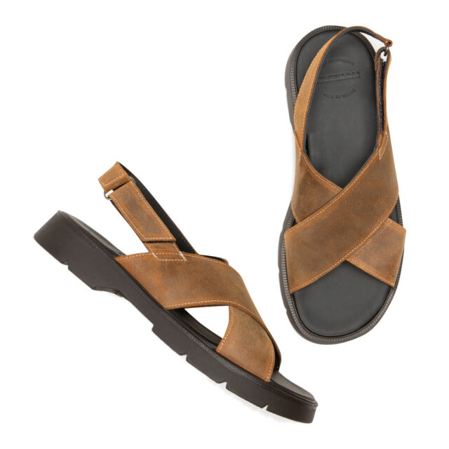 KLEMAN - Sandals ILOT EC Marron