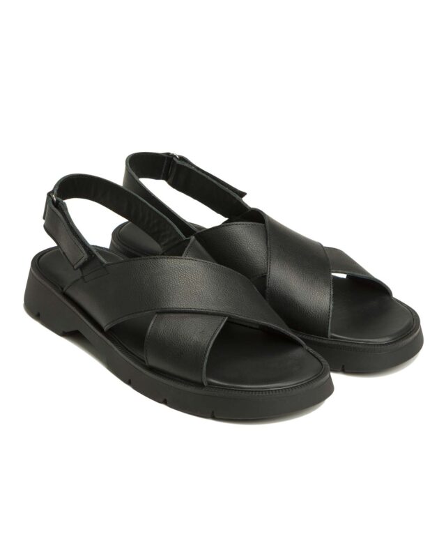 KLEMAN - Sandals ILOT OAK Noir