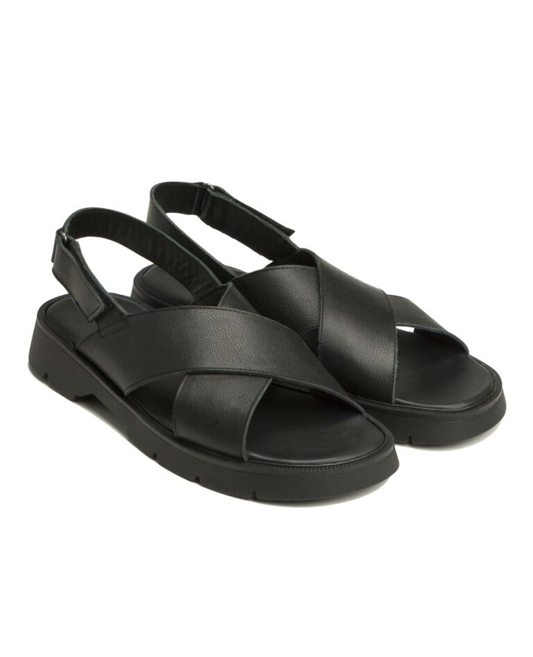 KLEMAN - Sandals ILOT OAK Noir