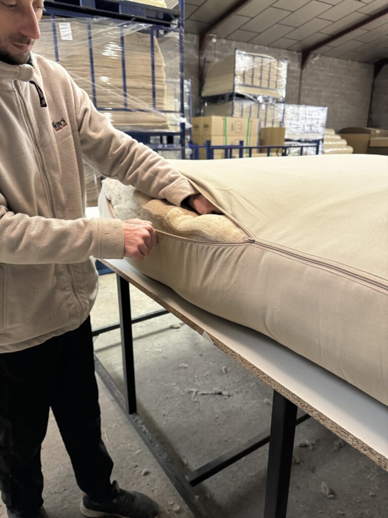 Laurent Laine - matelas en laine