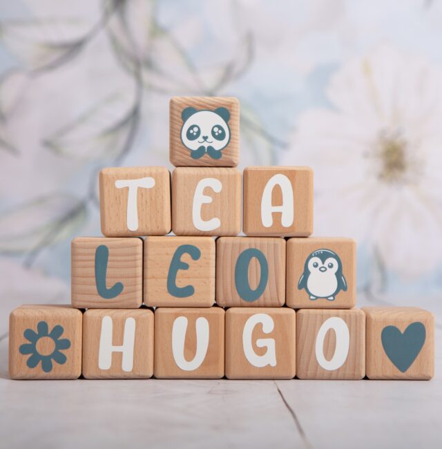 LouYou - cubes en bois