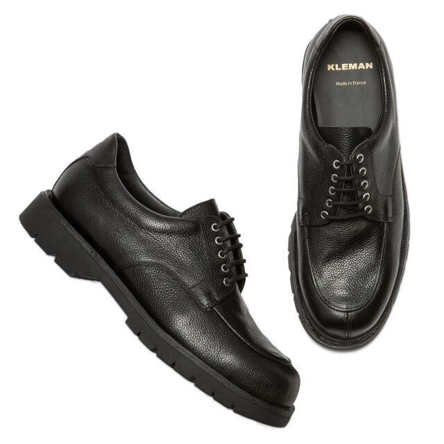 KLEMAN - Derbies OFFICIER G VGT Noir