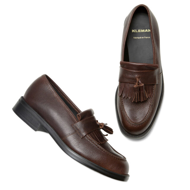 KLEMAN - Mocassin OLONG G VGT Marron