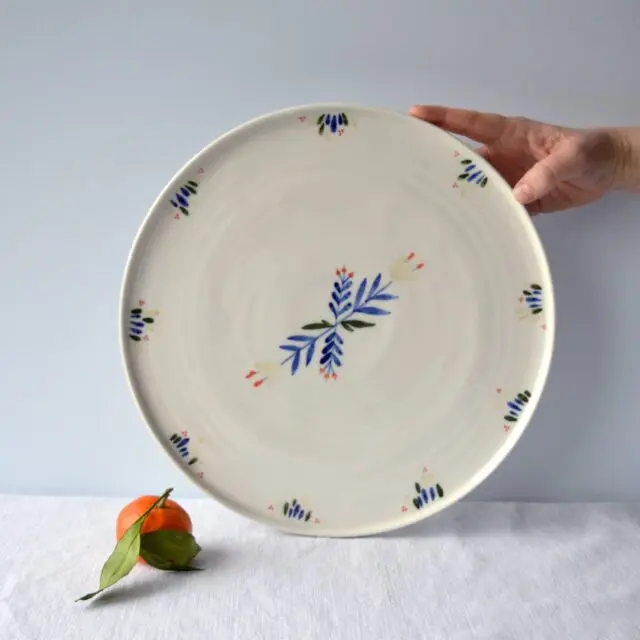 Maison Primavera - Plat de service – motif Primavera