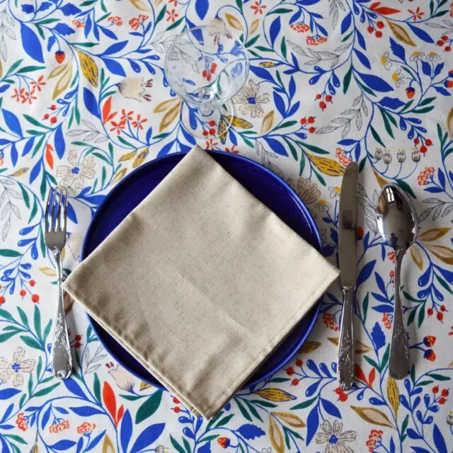 Maison Primavera - Lot de 6 serviettes – naturel Primavera