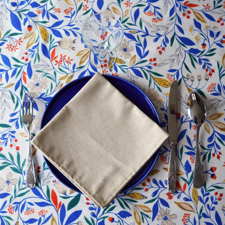 Maison Primavera - Lot de 6 serviettes - naturel Primavera