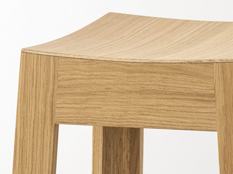 Delavelle - Tabouret de Bar en Chêne Massif - Wak